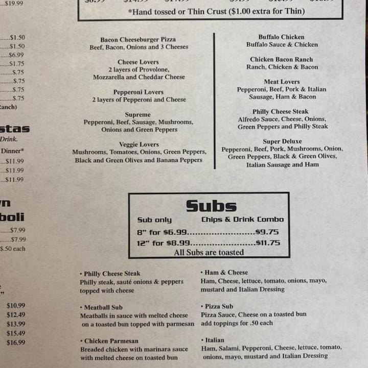 Small city pizza & subs Menu image 3